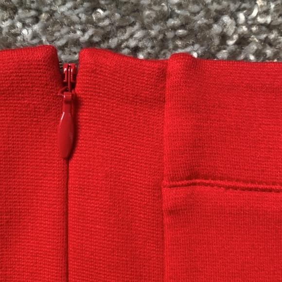 Sexy Red Body-con Dress size M - Picture 3 of 4